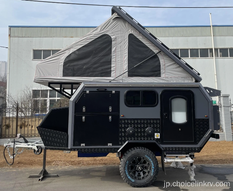 軽量オフロードキャンピングカー旅行トレーラー