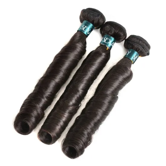 Factory Price  Virgin Hair Bundle Pixie Egg Curl Cuticle Aligned Hair Bundles Wholesale 10A 100% Remy Human Hair Weave