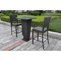 Elegant Patio Garden PE Wicker Bar Furniture