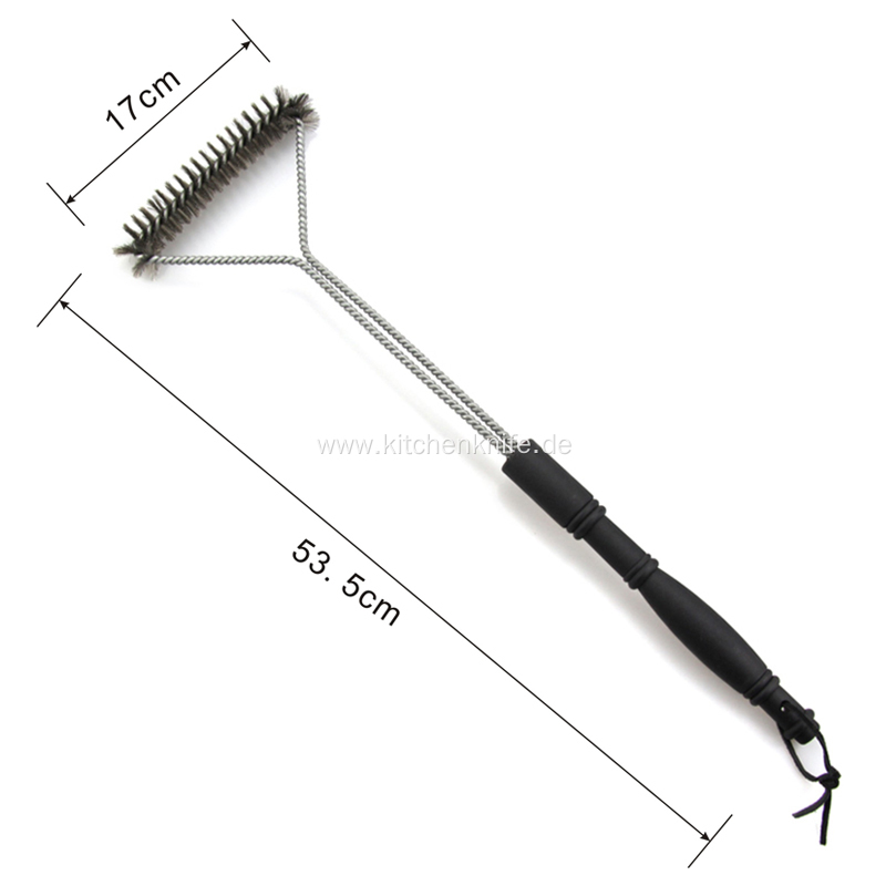 21-Inch 3-Sided Grill Brush