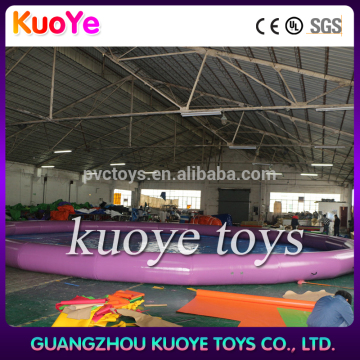 big inflatable 0.9mm pvc tarp pool, commercial used inflatable swimming pool, round custimzed size pool inflatable
