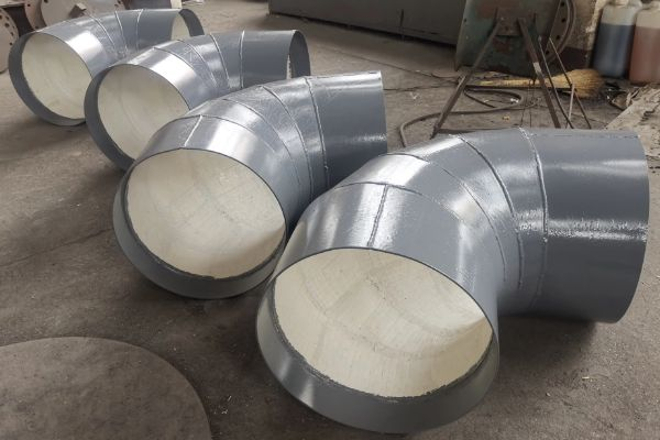 Κεραμικό προϊόν αγκώνα ανθεκτικό σε φθορά Ceramic Wear Resistant Elbow Product