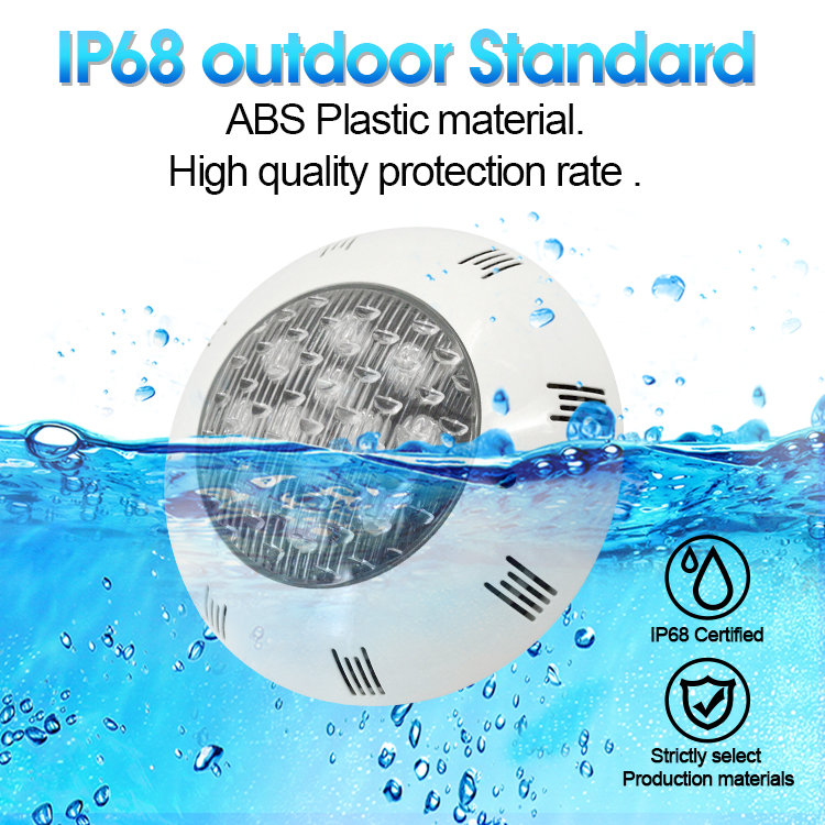 Wasserdichtes IP68 Unterwasserlampe LED Schwimmbad Licht