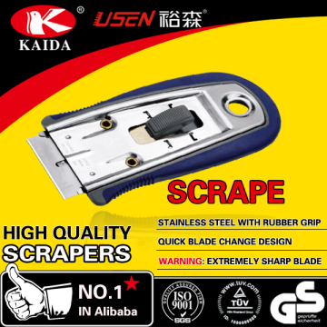 Hot sale razor blade window glass glue cleaning scraper