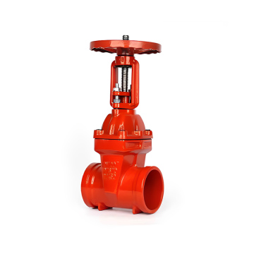 Rising Stem Groove Gate Valve for Water