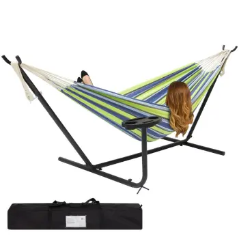 Double Hammock With Stand