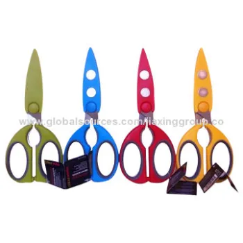 Silicone scissors, Made of Stainless Steel with silicone HandleNew