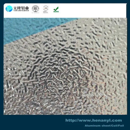 stucco and hammer aluminum embossing design