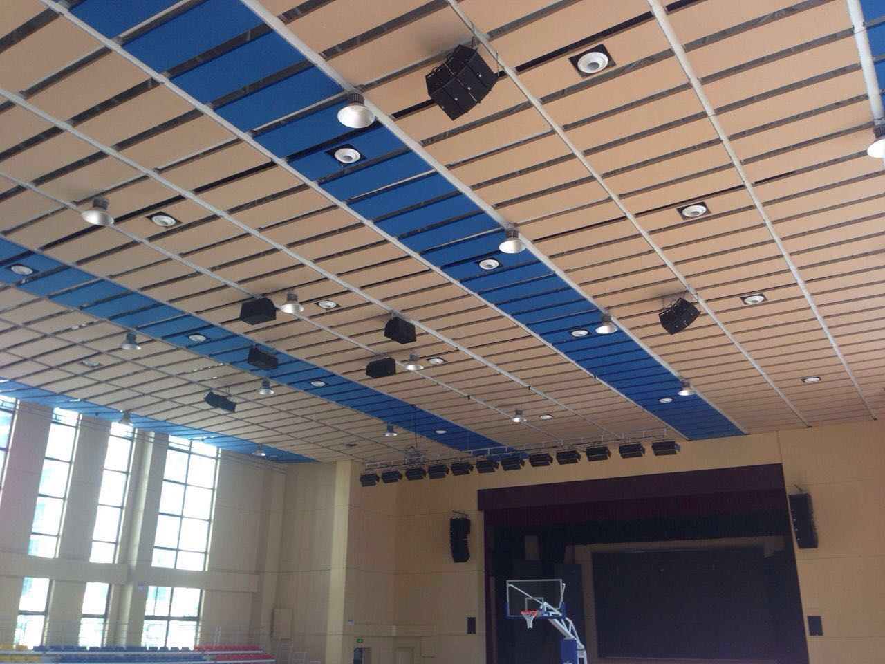 hanging baffles sound absorption