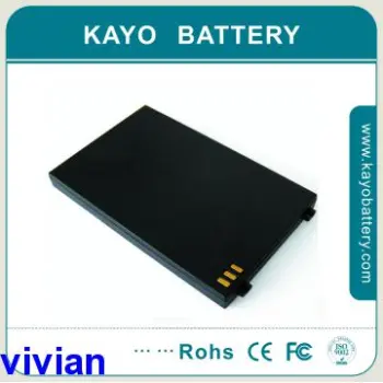 1500mAh 3.7V PDA Battery with custom-made plastic case.