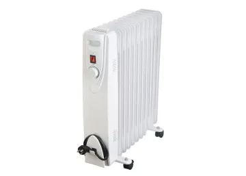 Eco Electric White Powerful Radiator Oil Filled 2000w