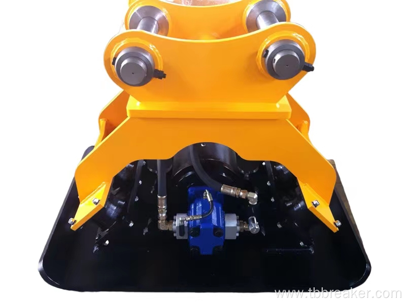 Excavator hydraulic Compactor plate