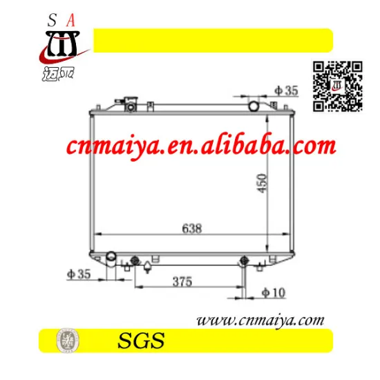 RANGER 2.9D' RADIATOR