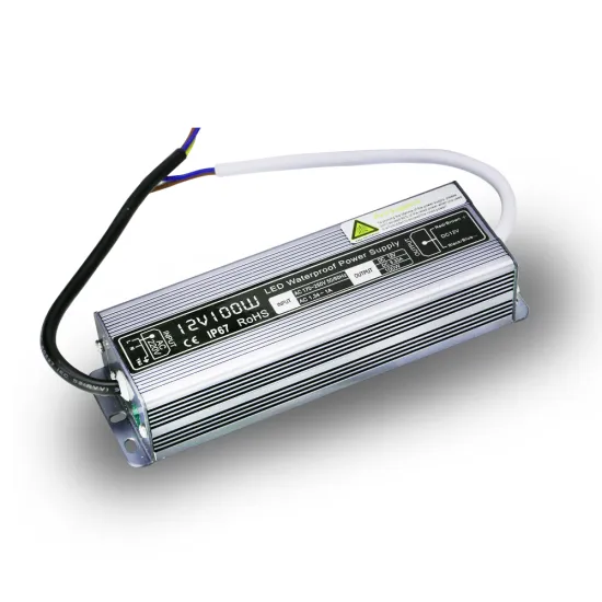 100W 12V Waterproof IP67 Outdoor LED Power Supply