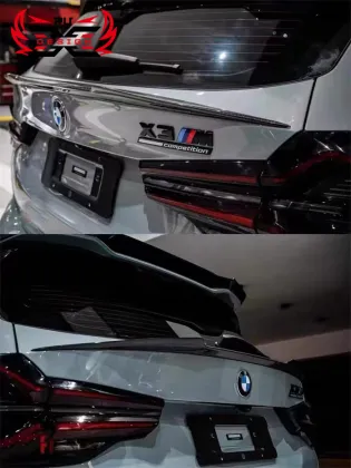 Wholesale Carbon Fiber Rear Spoiler Wing for BMW X3M F97 LCI Root Spoiler Wing Body Kit