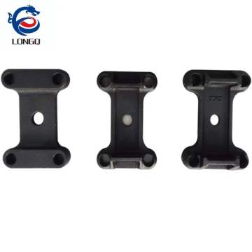 German-Style Trailer Suspension Parts: Rear Upper Plate Truck Spring U-Bolt Plate