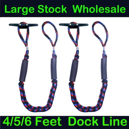 Boats Docking Boat Bungee Dock Lines Dock Rope Ties