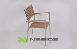 Rustic Solid Wood Outdoor Garden Chairs Park Bench for Back