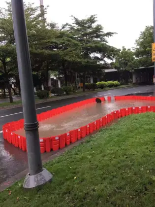 flood water blocking garage door barrier