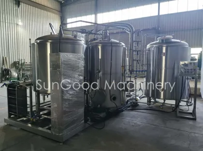 gas fired craft 10bbl/1000 liter beer brewing equipment