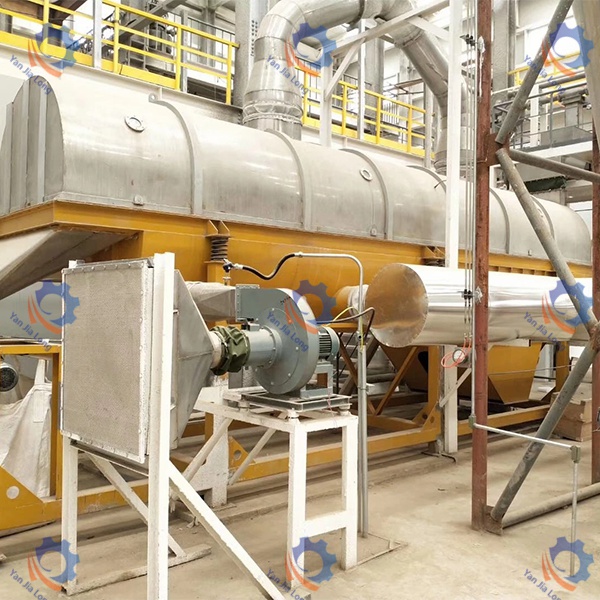 Sweeteners Vibrating Fluid Bed Drying Machine