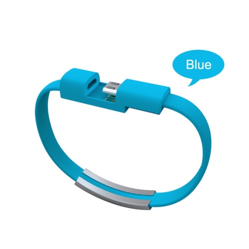 Kabel Pengisian Daya Portabel Silicone USB Bracelet