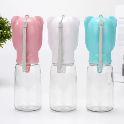 Factory Direct Plastic Dog Travel Water Bottle: Portable & Convenient Pet Supplies for Dogs