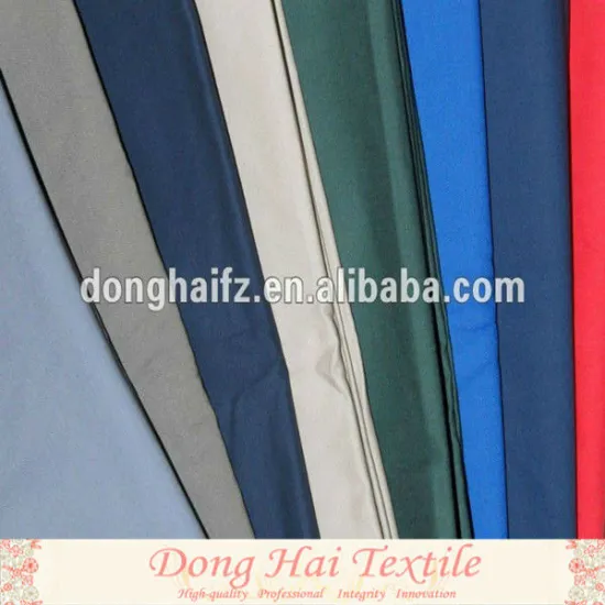high quality workwear plain polyester cotton fabric cut pieces