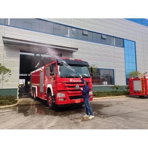 4x2 Fire Fighting Truck с двигателем