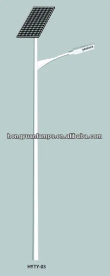 5M morden solar led street lighting