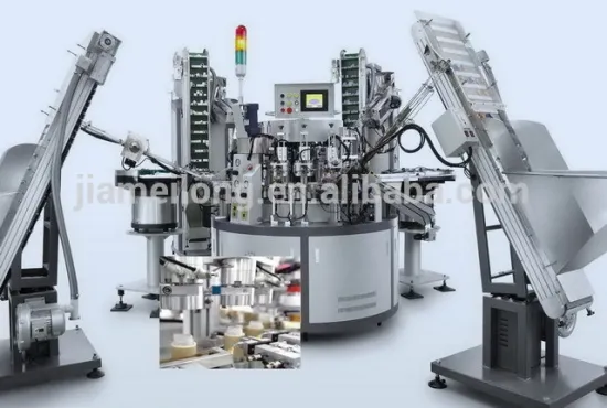 fully automatic assembling making machine for bottle caps