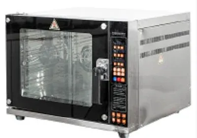 Commercial Electric Stainless Steel Baking Oven with Convection Light Inside