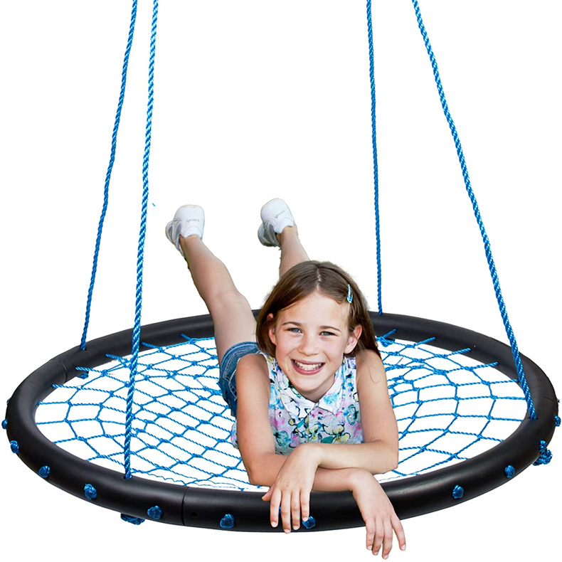 Altura ajustable al aire libre Colgando Árbol Web Nest Swing