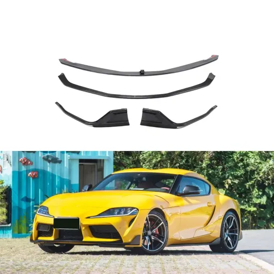 High Quality Carbon Fiber Front Spoiler Lip for Supra A90 2019 2020