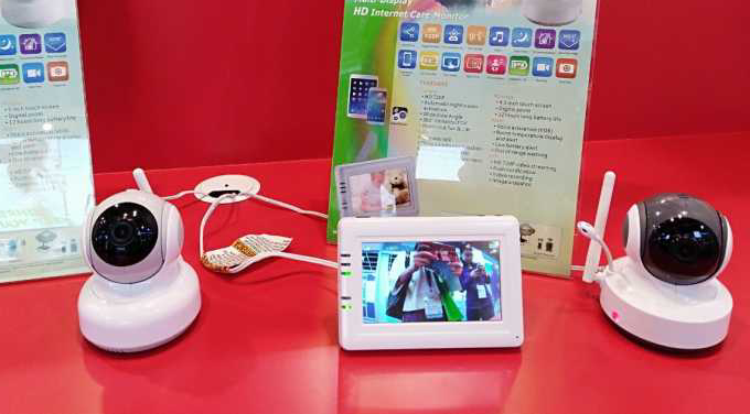 new baby monitor on HK fair