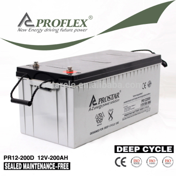 Pakistan Market 12V 200Ah Agm Deep Cycle Battery