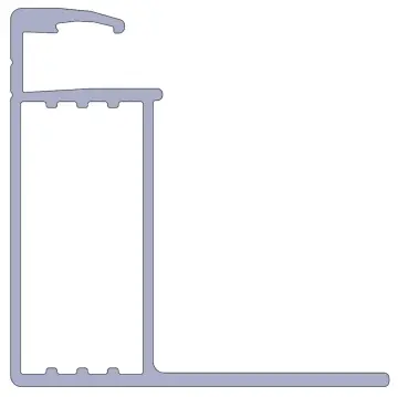 Aluminum PV solar module frame-689