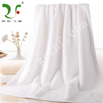 luxury 100%coton white super absorbent bath towel
