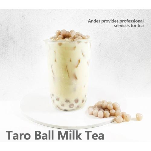 Frozen Instant Taro Milk Bubble Tea Frozen Instant Taro Balls tea Factory