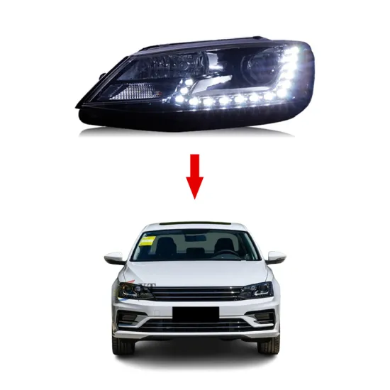 2012-2017 Volkswagen VW Sagitar Jetta LED Daytime Running Lights Xenon Headlamps - Plug and Play Upgrade