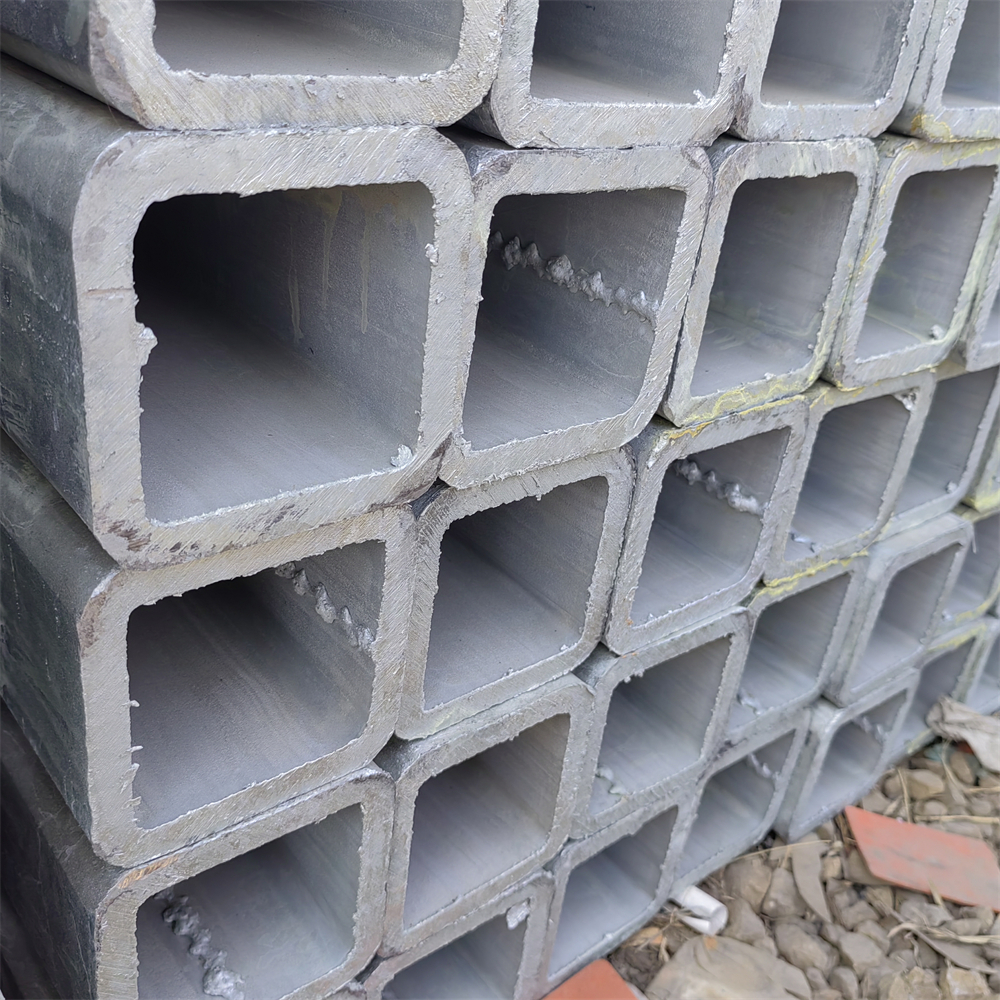 GALVANIZED ASTM A500 BLACK WELDED SQUARE STEEL TUBE