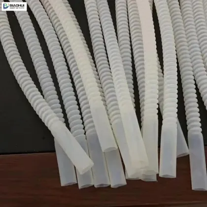 Flexible Corrugated FEP Tube Clear FEP Hose