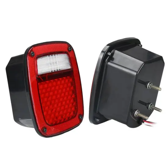 LED Universal Stop Turn Tail Light Rear Brake Lamps for Truck Trailer Boat TJ" could be shortened to:

"Universal LED Stop Turn Tail Light for Truck Trailer Boat TJ