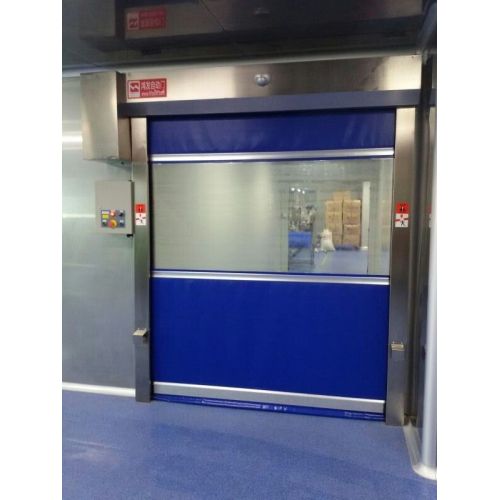 PVC Fabric High Speed Door With Radar Sensor