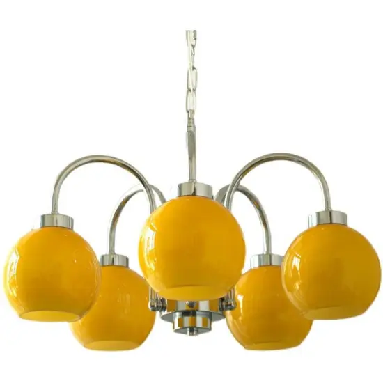 INSHINE Yellow And White Metal Pendant Light