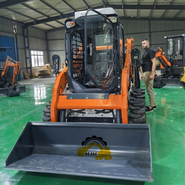 Caricatore di mini ruote skid skid skid diesel ad alta efficienza in vendita in Cina