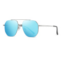 Metal Round Sunglasses Metal Men's UV Protection Sunglasses Supplier