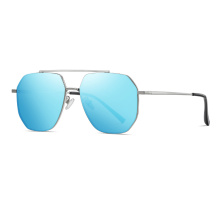 Metal Round Sunglasses Metal Men's UV Protection Sunglasses Supplier