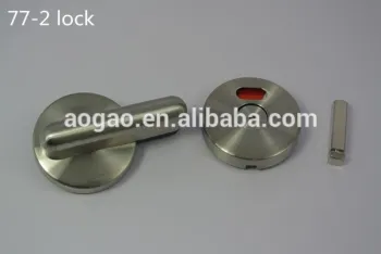 AOGAO 77-2 casting precision stainless steel door lock for toilet