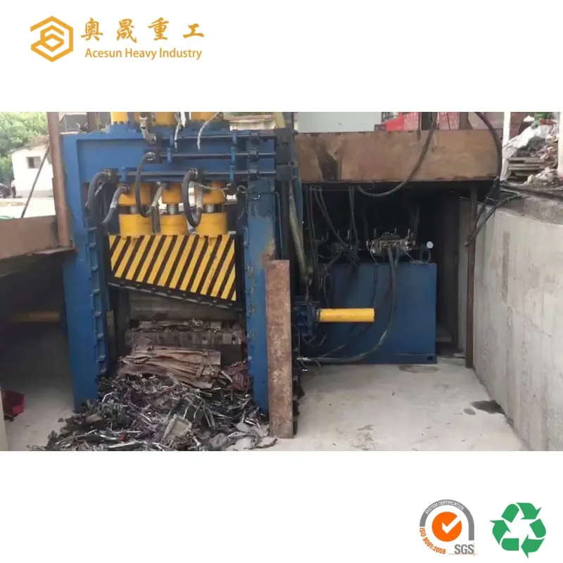 Hydraulic Metal Shear Press for Factory Use